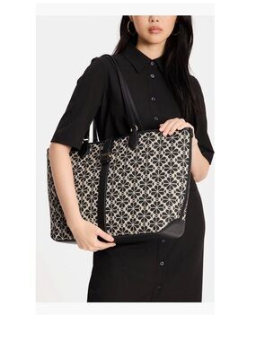 Kate Spade Flower Jacquard Large Tote